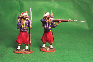 French Zouaves Garde Imperiale ( Solferino 1859 ) The French Army  code B - 013