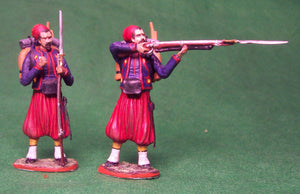 French Zouaves 3rd RGT. Line Infantry ( Solferino 1859 ) The French Army code B - 014