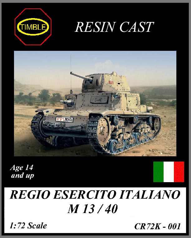 CR72K - 001 REGIO ESERCITO ITALIANO M13/40