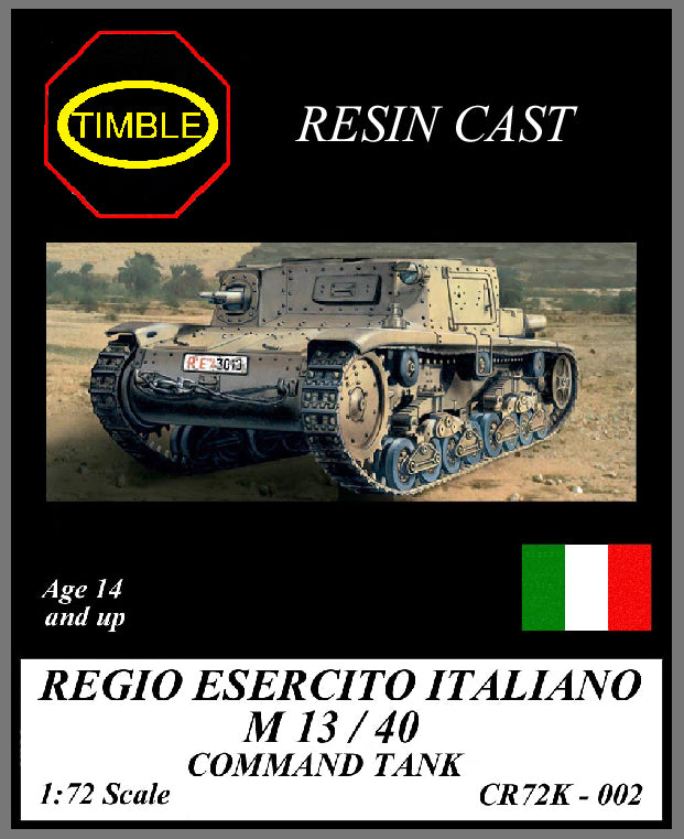 CR72K - 002 REGIO ESERCITO ITALIANO M13/40 COMMAND TANK