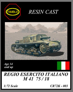 CR72K - 003 REGIO ESERCITO ITALIANO M41 75/18