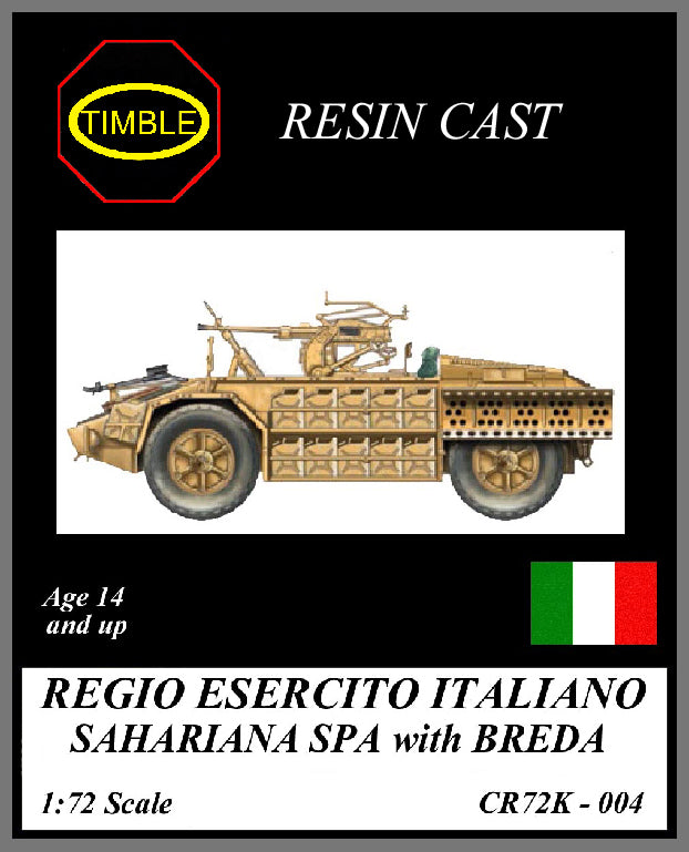 CR72K - 004 REGIO ESERCITO ITALIANO SAHARIANA SPA CON BREDA
