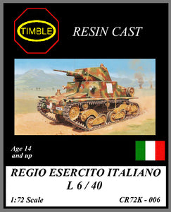 CR72 - 006 REGIO ESERCITO ITALIANO L6/40