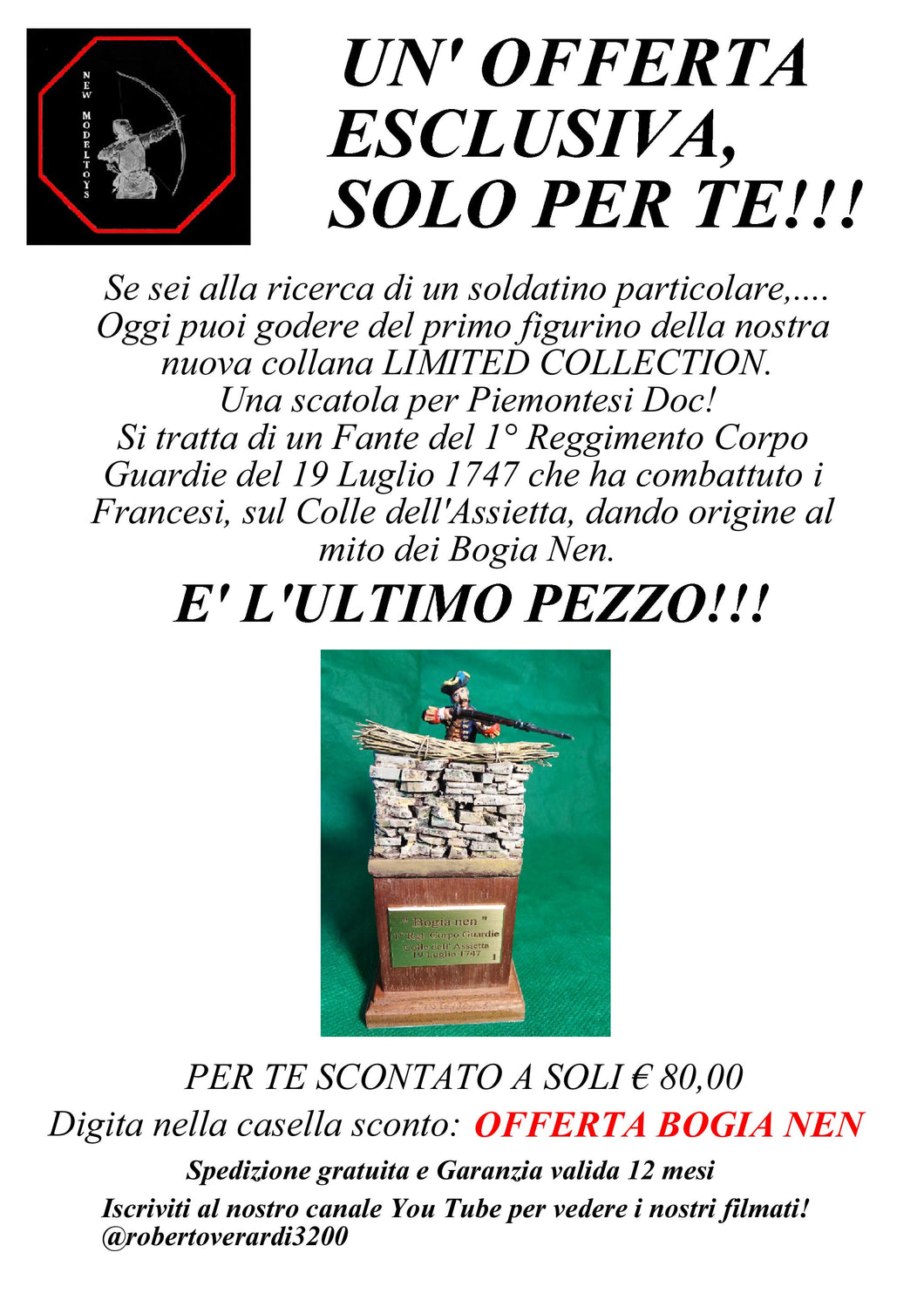 OFFERTA BOGIA NEN