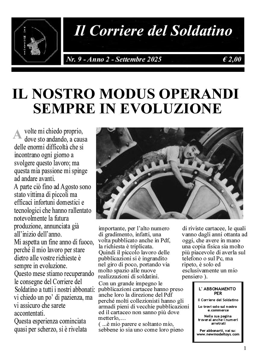 IL CORRIERE DEL SOLDATINO N° 9