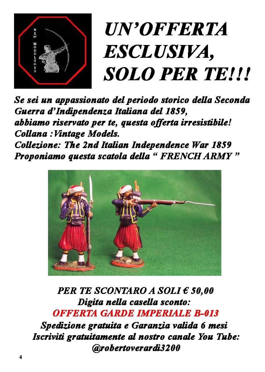 OFFERTA GARDE IMPERIALE B-013
