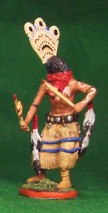 Western Apache Gan Dancer 1880 Dancer code A - 014